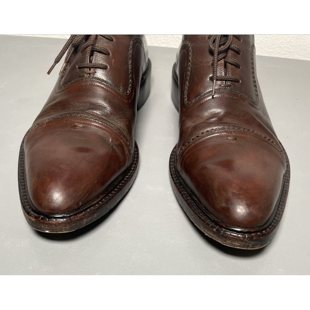 Gucci‎ Leather Oxford Shoes Size 10 D - Picture 4 of 12